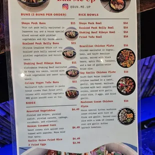 Food menu