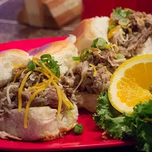 Kalua sliders.