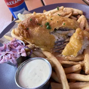 Here's our new Fish &amp; Chips &amp; a @schillingbeerco ALEXANDR.