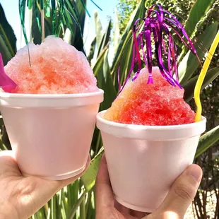 Guava/peach; mango/strawberry