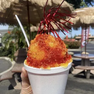 Mango with chamoy and tajin!