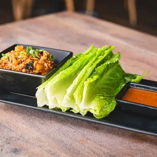 Chicken lettuce wraps