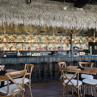 The tiki bar!