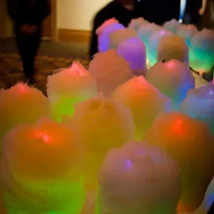 The GLoW cotton candy was a big hit at the US FIgure Skating Champions Reception!