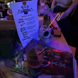 Drinks at the Tiki are to DIE FOR