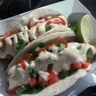 Fish tacos.