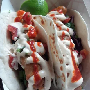 Fish tacos.