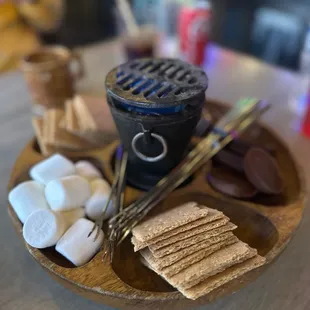 S'mores platter