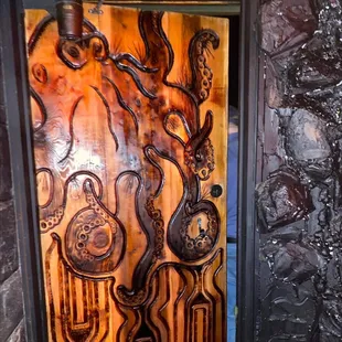 Front door from the inside