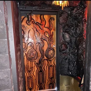 Front door from the inside.