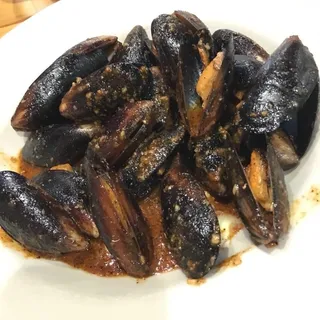 Blackened Mussels