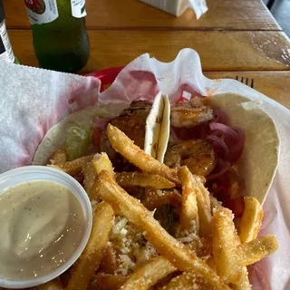 Cilantro Lime Shrimp Tacos