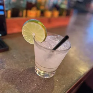 $7 margarita on the rocks