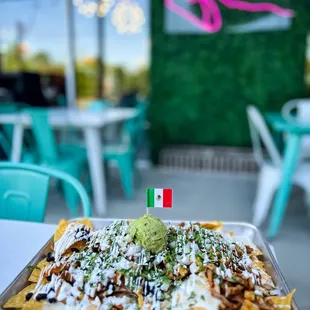 Al pastor nachos