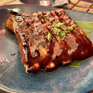 Guava Glazed BBQ Pork Ribs