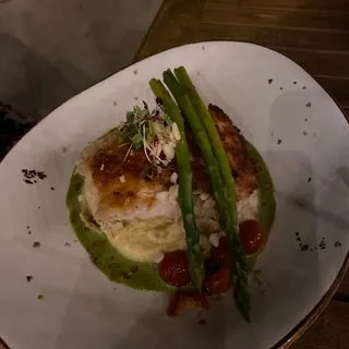 Macadamia Nut Crusted Fish