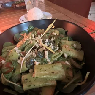 Vegan Rigatoni Primavera
