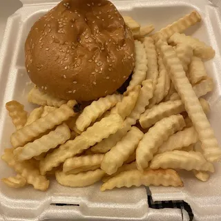 33. Single BBQ Cheeseburger