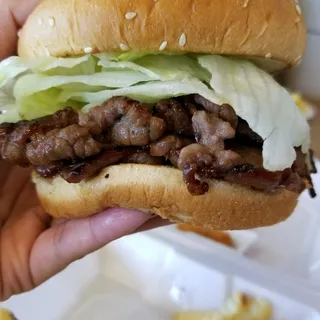 34. Single BBQ Beef Sandwich