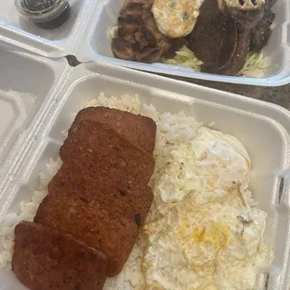 55. Spam, Egg and Rice Special