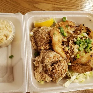 Garlic Fried Fish Filet