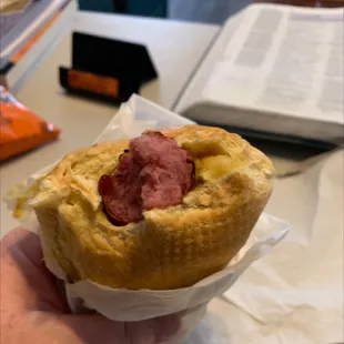 Pineapple spicy mustard dog