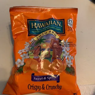 Barbecue Hawaiian kettle chips