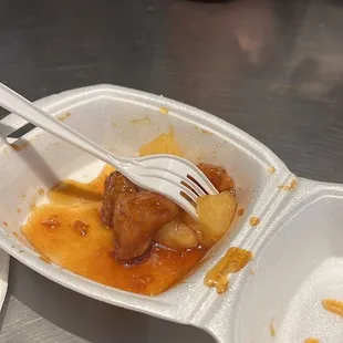 Tropical Orange Lunch Special