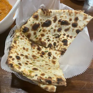 Cheese &amp; Jalapeño Naan