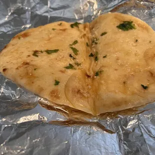 Garlic naan