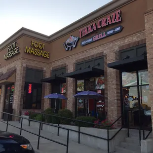 Don&apos;t miss it! It&apos;s located near the back of the strip mall behind Qdoba and in front of a foot massage store.