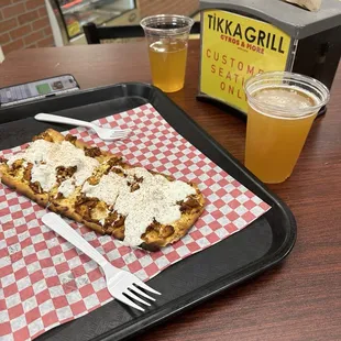 Chicken Shawarma flatbread