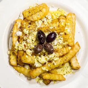 All The Way Greek Fries !!