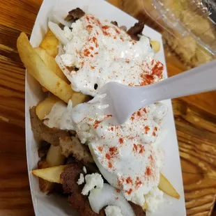 Gyro Fries was great!