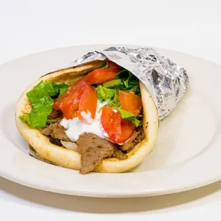 Steak with gyro