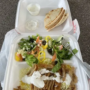 Chicken Gyro on Rice