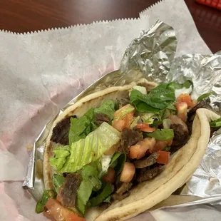 Lamb Gyro(I prefer no onion)