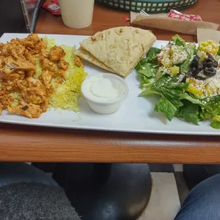 Chicken Shawarma On Rice