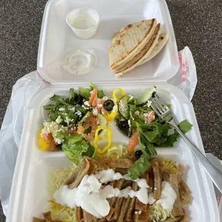 Chicken Gyro on Rice
