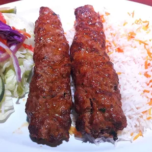 Koobideh with rice