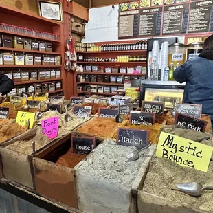 a man and a woman shopping in a store