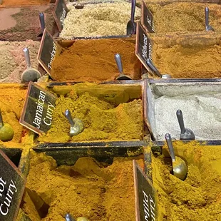 Spices by the ounce