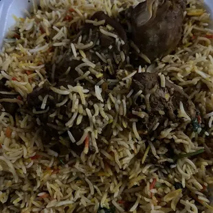 Chicken biriyani