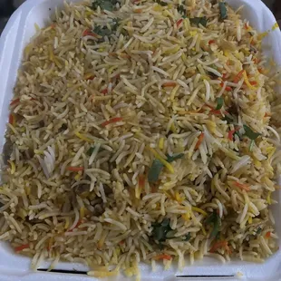 Chicken biriyani