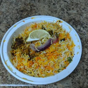 Veg biryani