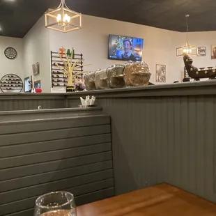 Inside of the restaurant