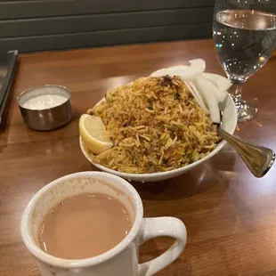 Lamb R-10. Lamb or Goat Biryani