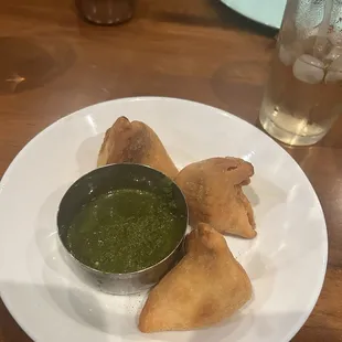 1. Vegetable Samosa