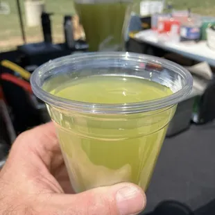 Mint Lemonade w/Masala mix add-in . . .