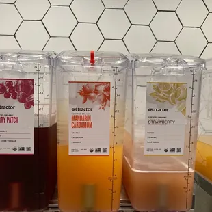 Fun assortment of drinks